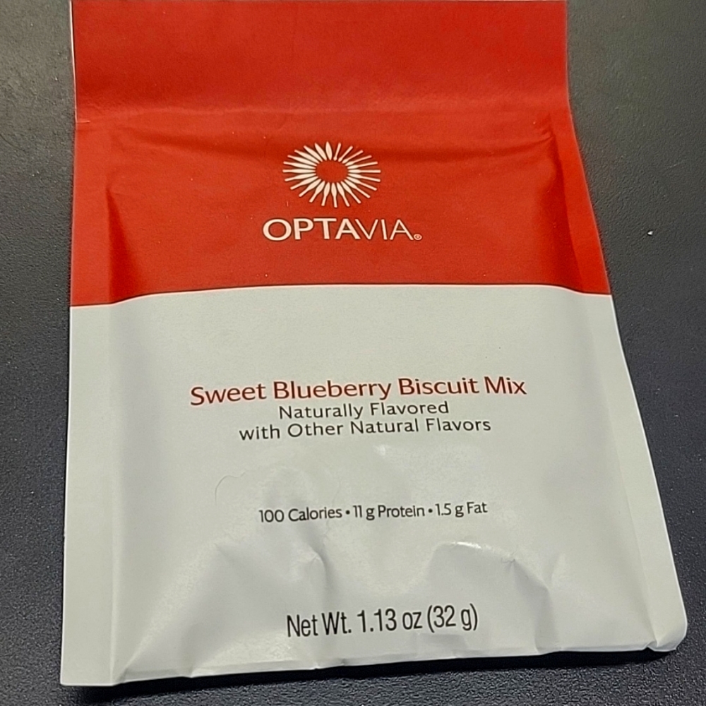 Optavia blueberry biscuit Mix
